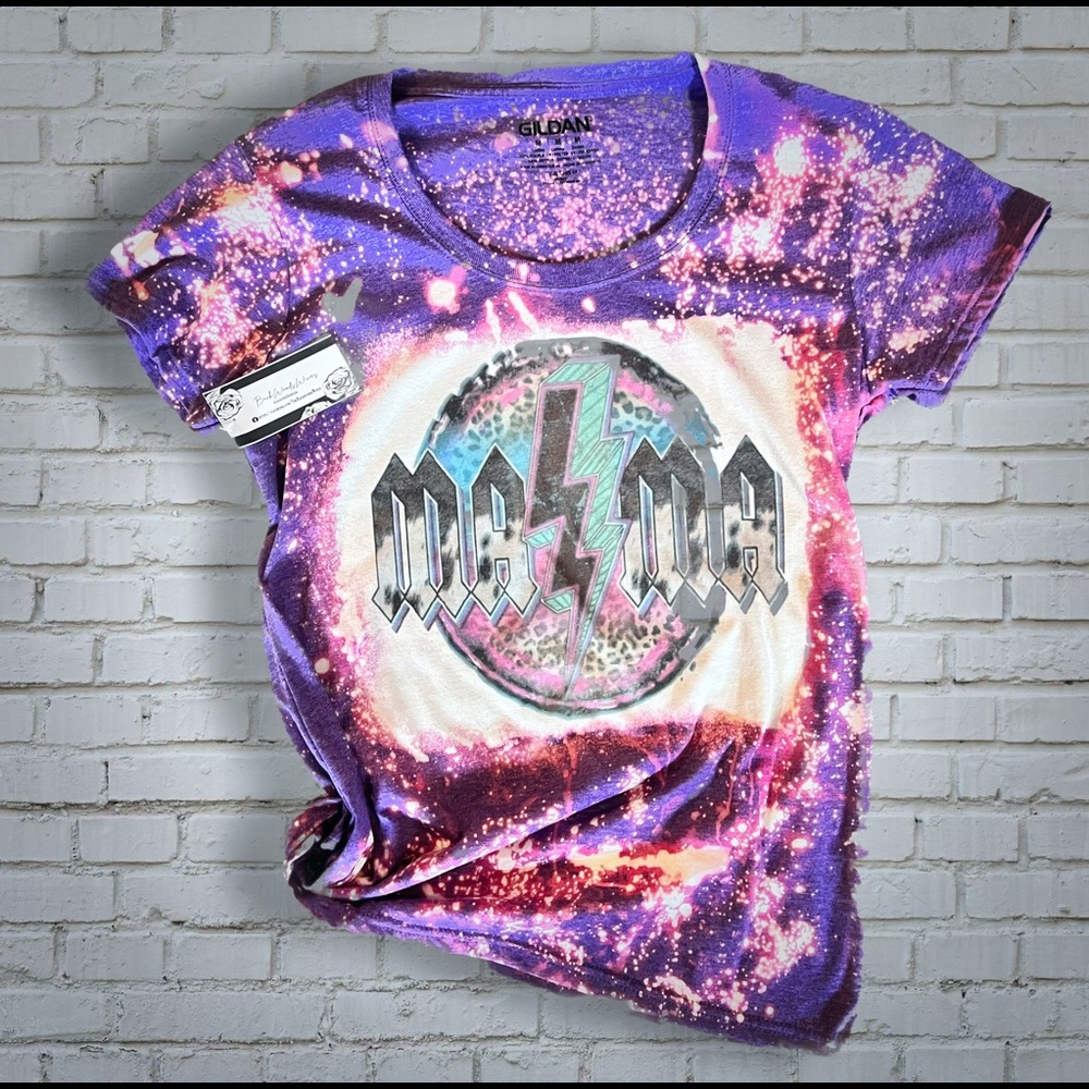 Purple Women’s Distressed Graphic Tee